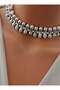 Necklace - White - - 2