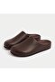 Mk410 Brown Genuine Leather Full Covered Cork Sole Unisex Orthopedic Sabo Slippers - 3