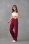 Women's High Waist Knitwear Pants - 2