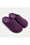 Mk410 Purple Genuine Suede Leather Full Covered Cork Sole Unisex Orthopedic Sabo Slippers - 7