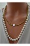 Necklace - Gold Color - - 4