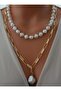 Necklace - Gold Color - - 3