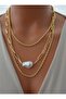 Necklace - Gold Color -