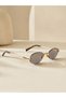 Ocean Unisex Women's and Men's Metal Uv400 Protected Oval Round Case and Cleaning Cloth Gift Sunglasses - 3