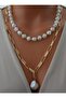 Necklace - Gold Color - - 4