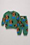 Boys' Cotton 3-Ply Autumn Sweatshirt and Pants Set 2-8 Years - 5
