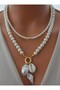 Necklace - Gold Color - - 2