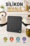 Anthracite Silicone Trivet 16X16Cm Multi-Purpose Pot Pan Mat Oven Tray Holder Jar Opener