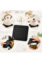 Black Silicone Trivet 16X16Cm Multi-Purpose Pot Pan Coaster Oven Tray Holder Jar Opener Home - 4