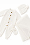 Baby Girl Newborn Knitted Knitwear Baby Set 0-3 Months 5 Pieces Cotton Hospital Release Gift - 3