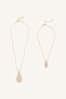 Women's Stone-Embellished Chain 2-Piece Jewelry Set I6620Axns