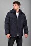 Softsheel Winter Coat with Fur Inside and Chest Detail Kmd 833_50524-1 - 4