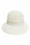 Women's Straw Weave Wide Brim Summer Beach Hat Cream Color