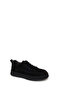 Men's Black Lace-Up Thick Soled Nubuck Leather Sneaker Wm680052Dn - 7