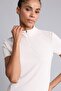 Standard Fit Half Zipper High Neck Sportsman Short Sleeve Basic T-Shirt H4539Ax26Au