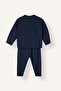 2-Piece Set Printed Zippered Sweatshirt Sweatpants Baby Boy I0150A526Au - 3