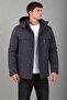 Softsheel Winter Coat with Fur Inside and Chest Detail Kmd 833_50524-1 - 2