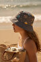 Space-Themed Gray Bucket Hat for Kids - Fun Fisherman Hat with Sun Protection - 2