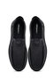 Men's Black Leather Casual Loafer Wm680018Dv - 4
