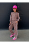 Polka Dot Stripe Detailed Girls' Set - Age 3/10 - 31913