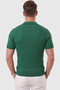 Men's Regular Fit Comfortable Cut Buttoned Green Polo Collar Knitwear T-Shirt Soft Lycra 2608210 - 5