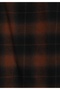 Regular Fit Shirt Neck Plaid Men's Orange Long Sleeve Shirt - 6