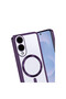 Samsung Galaxy S25 Compatible Edge Kross Magneticsafe Cover - Purple - 6