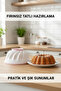 Cake and Pastry Preparation Container, Practical Cake Mold Without Oven, Easy to Use Pastry Making Container - 3