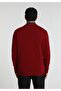 Regular Fit Round Neck Jacquard Men's Purple Sweater - 2