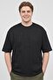 Men Crew Neck Short Sleeve Plain T-Shirt, Black