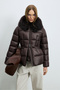 Klemantın Women's Outerwear Dark Brown - 5