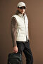 Sunlight Goose Feather Men's Inflatable Coat Stone - 3