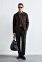 Justin Men's Cardigan Brown - 7