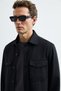 Eliot Men's Slim Shirt Jacket Regular Fit Black - 3
