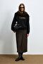 Ander Women's Knitted Sweatshirt Black