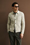Justin Men's Cardigan Stone - 4