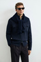 Loved Men's Cardigan Navy Blue - 3