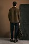 Moner Men's Slim Shirt Jacket Regular Fit Brown - 6