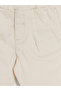 Özmarka New Season Beige Regular Fit Baby Boy Pleated Trousers - 4