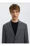 Blazer Karierter Wollgemisch - 5
