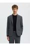 Blazer Karierter Wollgemisch