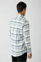 Long Sleeve Regular Fit Plaid Wool Flannel Lumberjack Winter Shirt - 4