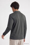Khaki Comfortable Fit Basic Men's Polo Collar T-Shirt - 88512 - 5