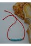 Turquoise Stone Lucky Bracelet - Multicolored - 2