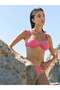 Checkered Underwire Bikini Pink - 5