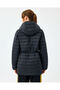 W Light Weight Quilted Jacket Women's Black Coat S2520206-3817 - 3