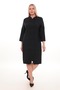 Mira Long Sleeve Button Detailed Plus Size Dress