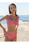 Checkered Underwire Bikini Pink - 6