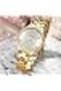 9084 Women's Gold Fashion Bracelet Quartz Watch - 3