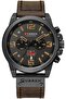 8314 Men's Luxury Date Chronograph Leather Watch